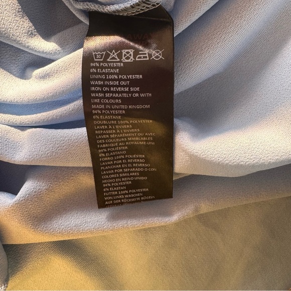 Urban Outfitters Strapless Floral Blue Maxi Skirt Size L - Picture 11 of 12